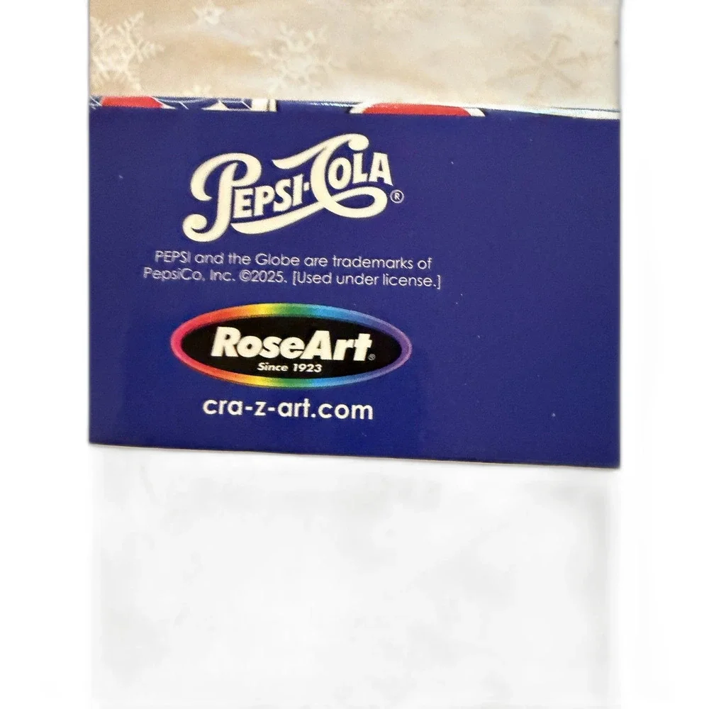 NWT Pepsi Cola Stickers Puzzle by Rose Art Sealed